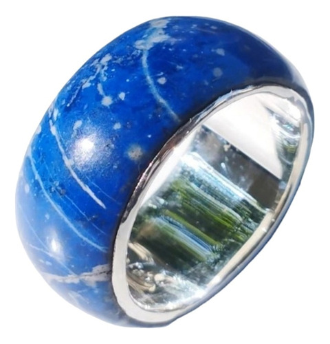 Anillo Lapislazuli Y Plata.