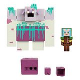 Mattel Minecraft Legends Action Figure, Devourer With Slime