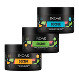 Kit Inoar Mascara Doctor Vegan Nutrição- Hidrat - Reconstr 