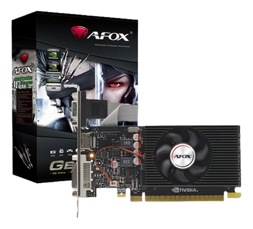 Placa De Vídeo Afox Nvidia Geforce Gt240, 1gb, Ddr3, 128-bit
