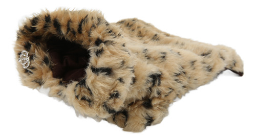 Capa De Invierno Para Mascotas Con Estampado De Leopardo, Bo