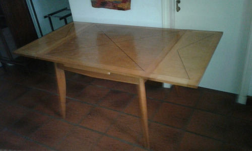 Mesa Comedor Americana Escandinava Extensible  Orig. Leer