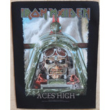 Back Patch Para Costas Iron Maiden Aces High Bp75 Oficial