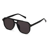 Lentes De Sol De Moda Retro Piloto Uv400 Para Hombre Y Mujer