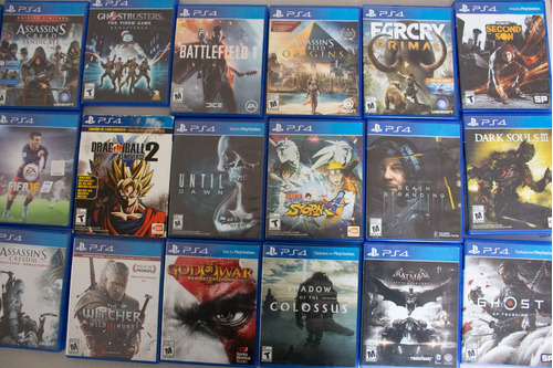 27 Juegos De Playstation 4 Usados