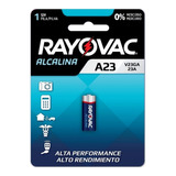 Mini Pilha Alcalina Rayovac 12v A23 23ae V23ga Dura 10x Mais