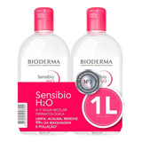 Bioderma Sensibio H2o Kit 2 Águas Micelar De Limpeza 500ml