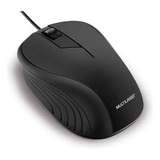 Mouse Multilaser C/fio Usb 1200dpi Cabo 130cm 3 Botões Mo222