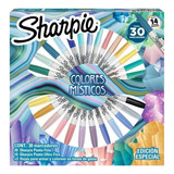 Marcadores Sharpie Ruleta Colores Misticos X 30 Delmy