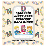 Mandala Libro Para Colorear Para Niños: Grandes Paginas De M