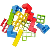 Torre Tetris Juego Equilibrio Didáctico Tetra Tower 32-48 Pi Color 16-block Expansion Pack (no Base Or Cards)