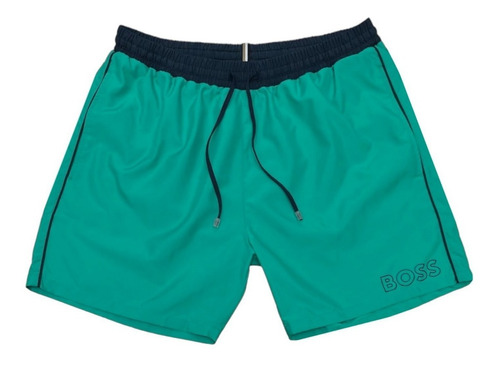 Short Hugo Boss Starfish Swim/ Verde - Original Y Nuevo