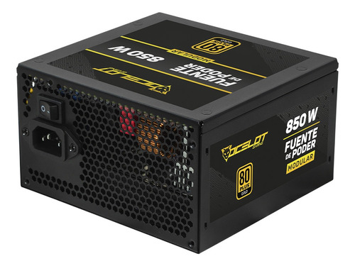 Ocelot Gaming Ops850 Fuente De Poder Atx 850w Modular 80+  Gold Color Negro