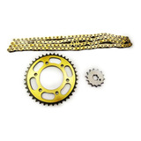 Kit De Arrastre Cadena Reforzada Gold Yamaha Fz16