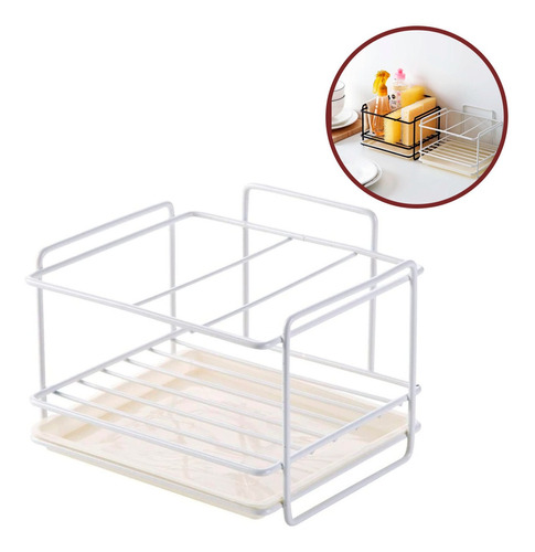 Escurridor Porta Esponja Detergente Jabon Organizador Cocina