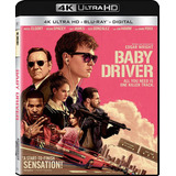 Blu-ray 4k Ultra Hd Baby Driver Em Ritmo De Fuga Dub/leg