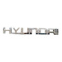 Emblema Palabra Hyundai Cromada Tucson/elantra Hyundai Santa Fe