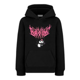 Buzo Kuromi Skull Gothic - Hoodie Unisex - Anime Aesthetic