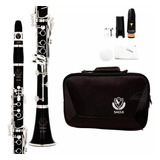 Clarinete Eagle Cl04 Niq Sib 17 Chaves C/estojo Shop Guitar