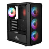 Gabinete Yeyian Lancer 4 Vent/atx/media Torre/mesh/crist Tem