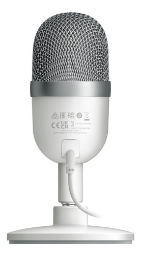 Micrófono Razer Seiren Seiren Mini Condensador Supercardioide Color Blanco Mercurio