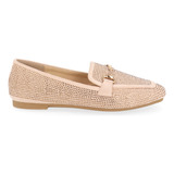 Ballerina Casual Vazza Color Beige Para Mujer 4360070