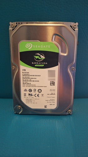 Disco Duro Seagate Barracuda 1tb Hdd 3.5  Sata Iii St1000dm0