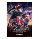 Póster Original, Sword Art Online, Impreso Por Ambos Lados 