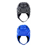 2x Casco De Casco De Rugby Scrum Hockey Head Protector Hat