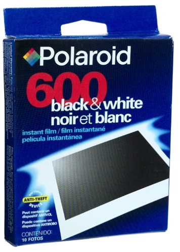 Polaroid 600 Blanco Y Negro Individual Paquete De Película.