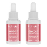 Serum Mandelico Glicolico Peeling Facial Renovador Idraet