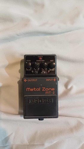 Pedal De Distorison Metal Zone Boss