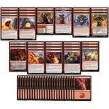 Red Burn Deck - Muy Potente - Legal Moderno - Hecho A Medida
