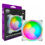 Cooler Master Halo 120 Mf120 Argb White Edition Branco De 1800 Rpm C/ Led Argb (rgb Endereçável) P/ Gabinte 120mm 12cm