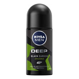 Nivea Men Desodorante Antibacterial, Deep Bmartia Black