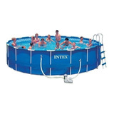 Piscina Estrutural 24.310 L Top 1 Verão De Uso Intex 220v