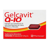 Gelcavit Q10 Con 30 Cápsulas Pharmacaps