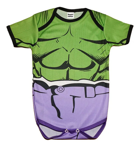 Pañalero Bebé Hulk Avengers Traje Disfraz  | Meses sin interés