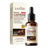  Serum De Cafeina Y Retinol Para Rejuvenecimiento Sadoer 30m