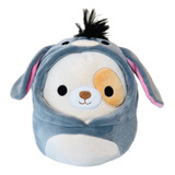 Peluche Squishmallows Harris Perro Disfraz Lulo Burro 30cm