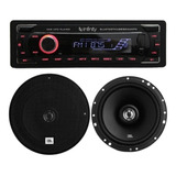 Auto Estéreo Infinity Alpha Bluetooth Usb Aux + Bocinas Jbl