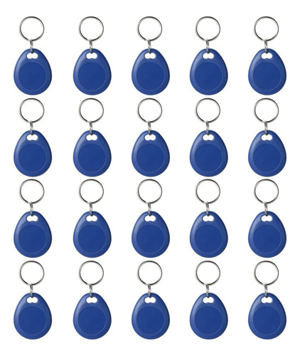 20pcs Escribir Reescribible 125khz Rfid Tag Keyfob Llavero