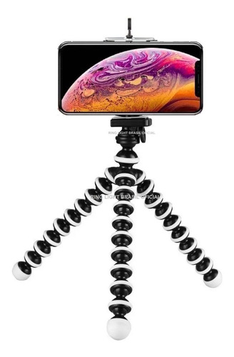 Kit Tripé Gorila Flexível Celular Selfie Gravação C/ Nfe