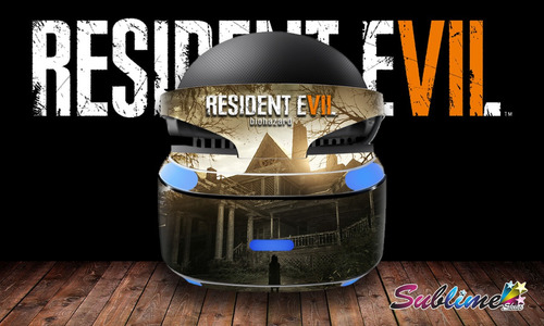 Skin Para Óculos Playstation Vr Skin Ps Vr Resident Evil 7