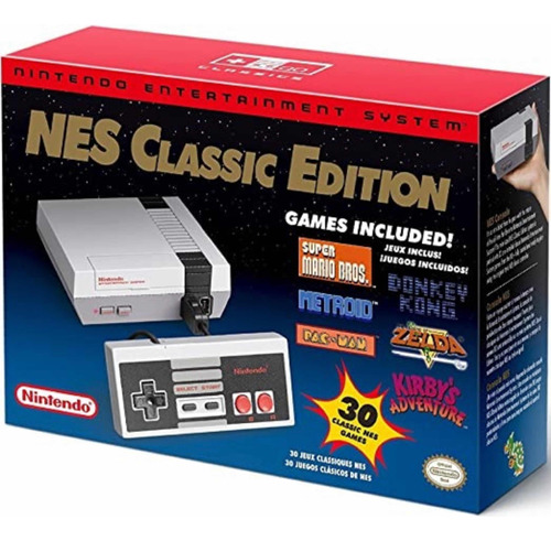 Consola Nintendo Classic Edition Nes Mini 30 Juegos #1568