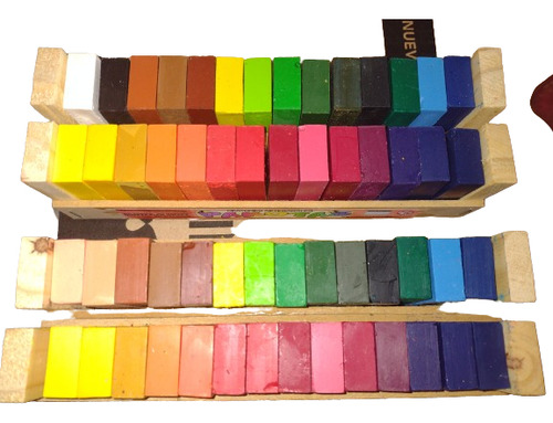 2 Cajas Crayones Artesanales Pakotas Pastas Waldorf Colorear