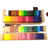 2 Cajas Crayones Artesanales Pakotas Pastas Waldorf Colorear