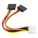 Cable Adaptador Alimentación Molex Ide 4 Pin 15pin Sata Ata