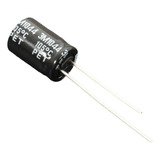 6 Unidades De Capacitor Electrolítico De Aluminio 10uf 200v