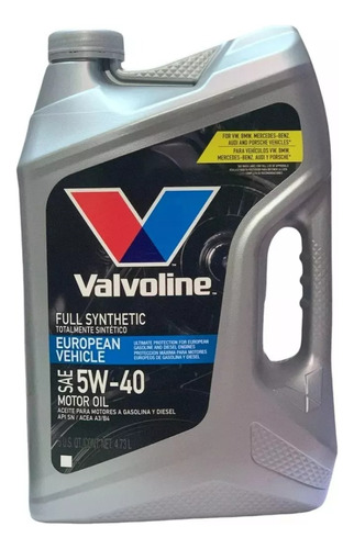 Aceite Valvoline Advanced Sintético 5w40 X4.73l Original